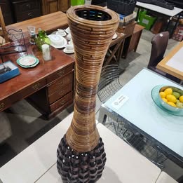 Tall 3.5ft Woven Vase