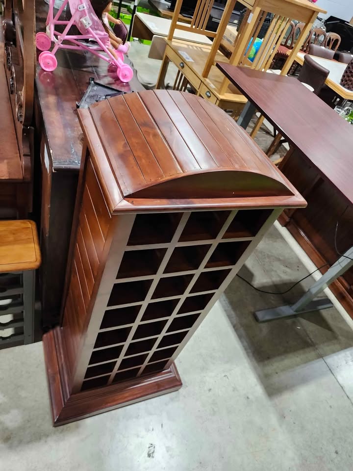 Wooden 24 Bottle Wine Rack