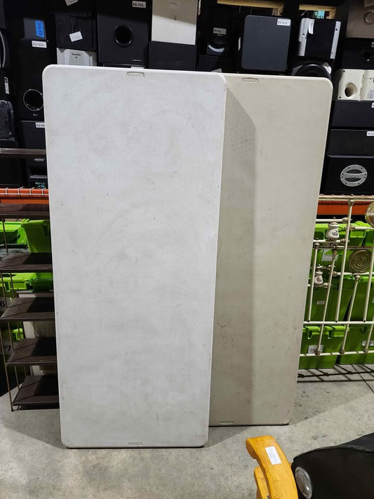 6ft Lifetime Folding Rectangular Table - 2 Available