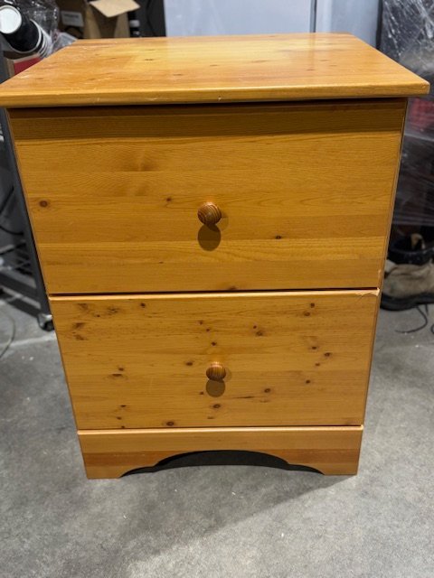 Pine wood Filing Cabinet