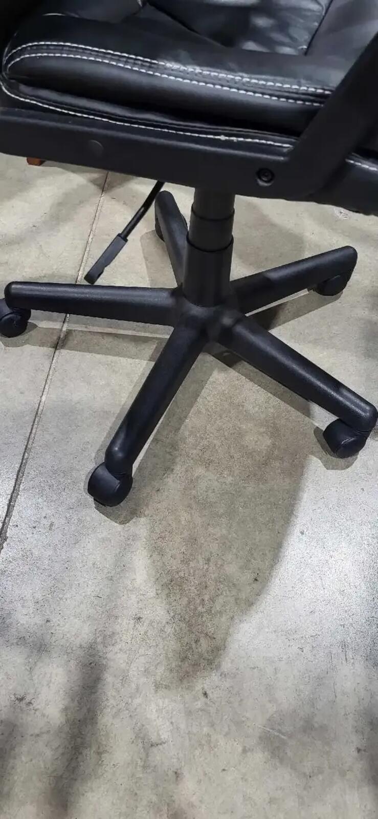 Black Manager's Office Chair - Adjustable
