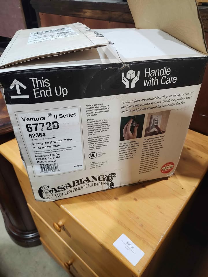 New Casablanca Ventura II Series Ceiling Fan