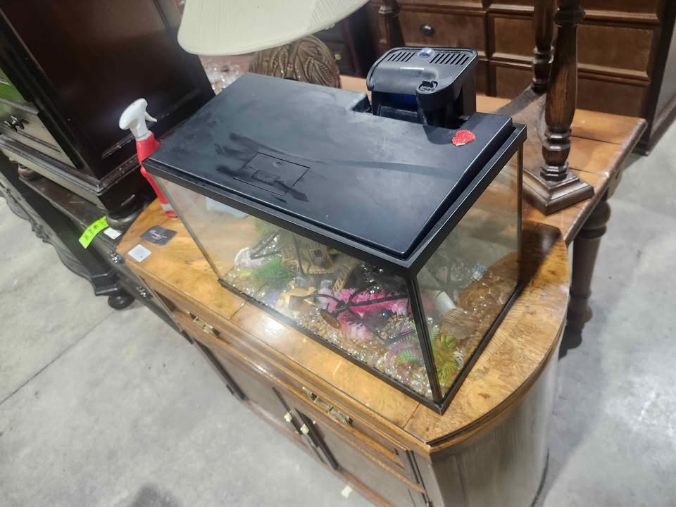 10 Gallon Fish Tank with Accessories