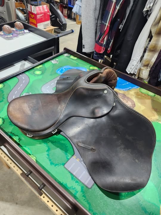Leather Horse Saddle - Crosby England