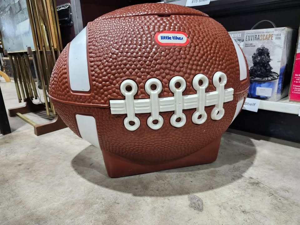 Vintage Little Tikes Football Toy Box -1975