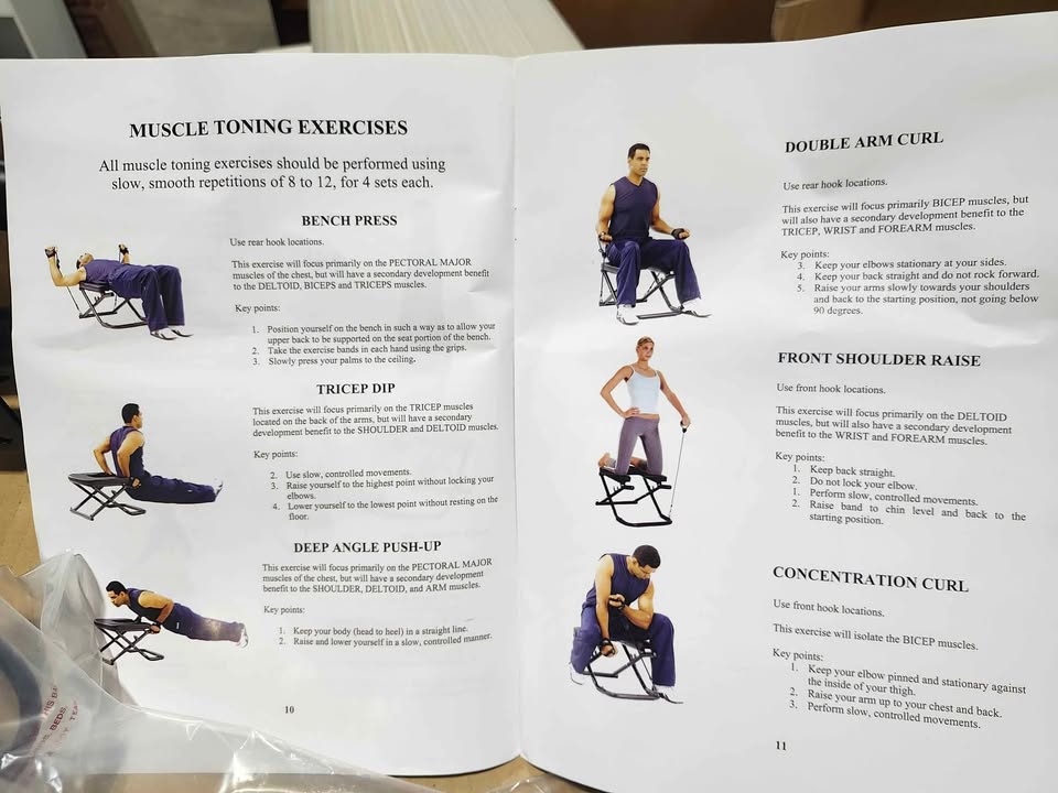 New! HealthMark Yogacise 2-in-1 Yoga and Exercise Bench - 9 Available