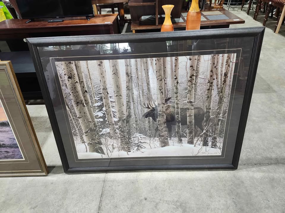 A Walk in the Woods by Stephen Lyman Wildlife Print