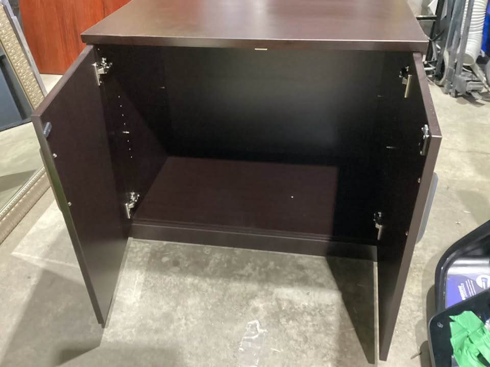 Brown Cabinet with Doors