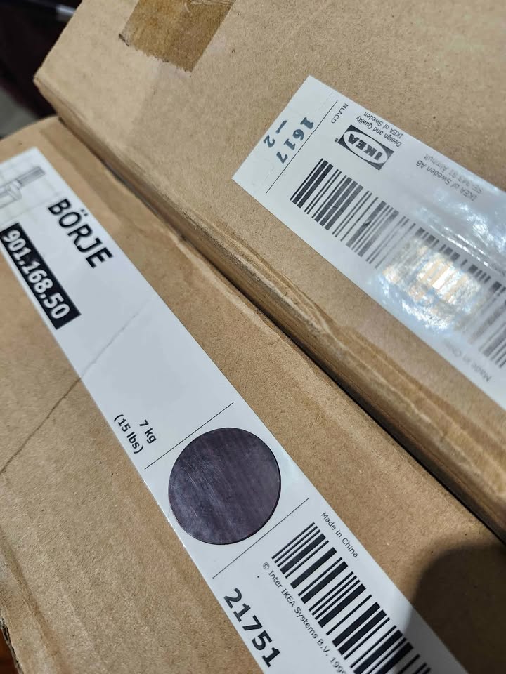 New IKEA Börje Chair - Dark Brown X2