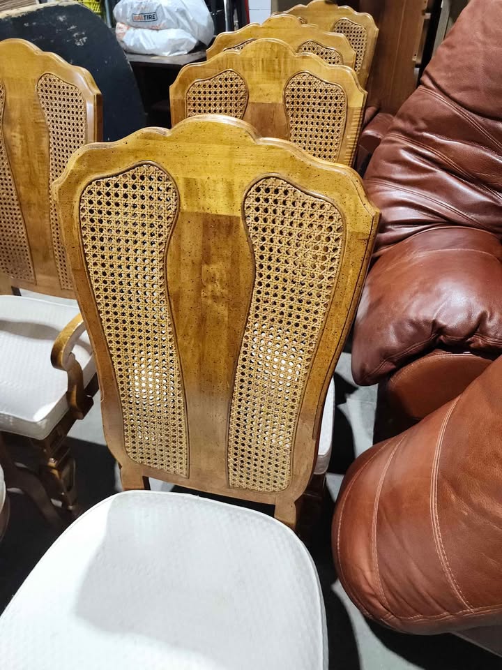 Vintage Dining Chairs Set X6