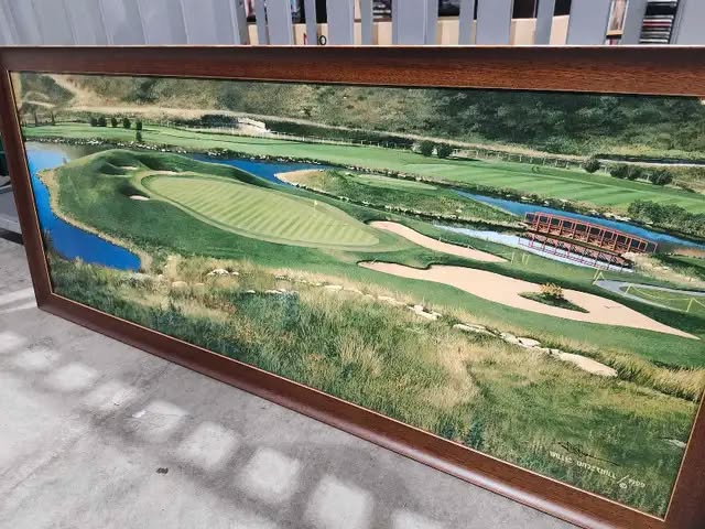Willie Underhill Golf Art