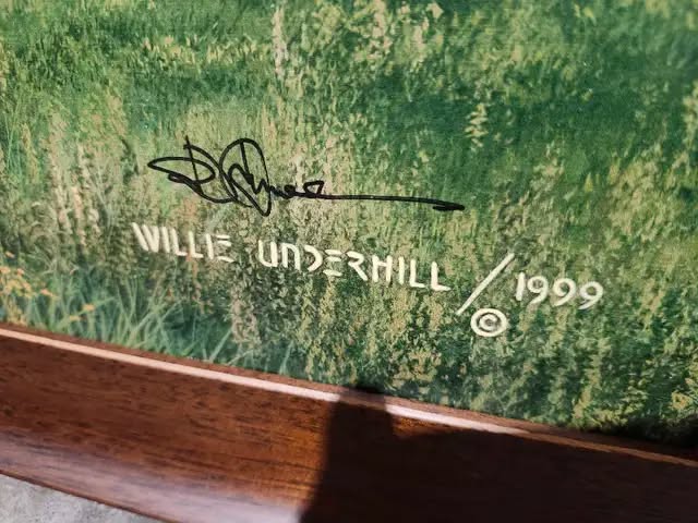Willie Underhill Golf Art
