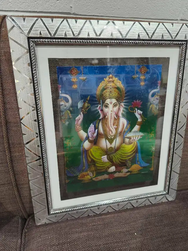 Framed Hindu Themed Art