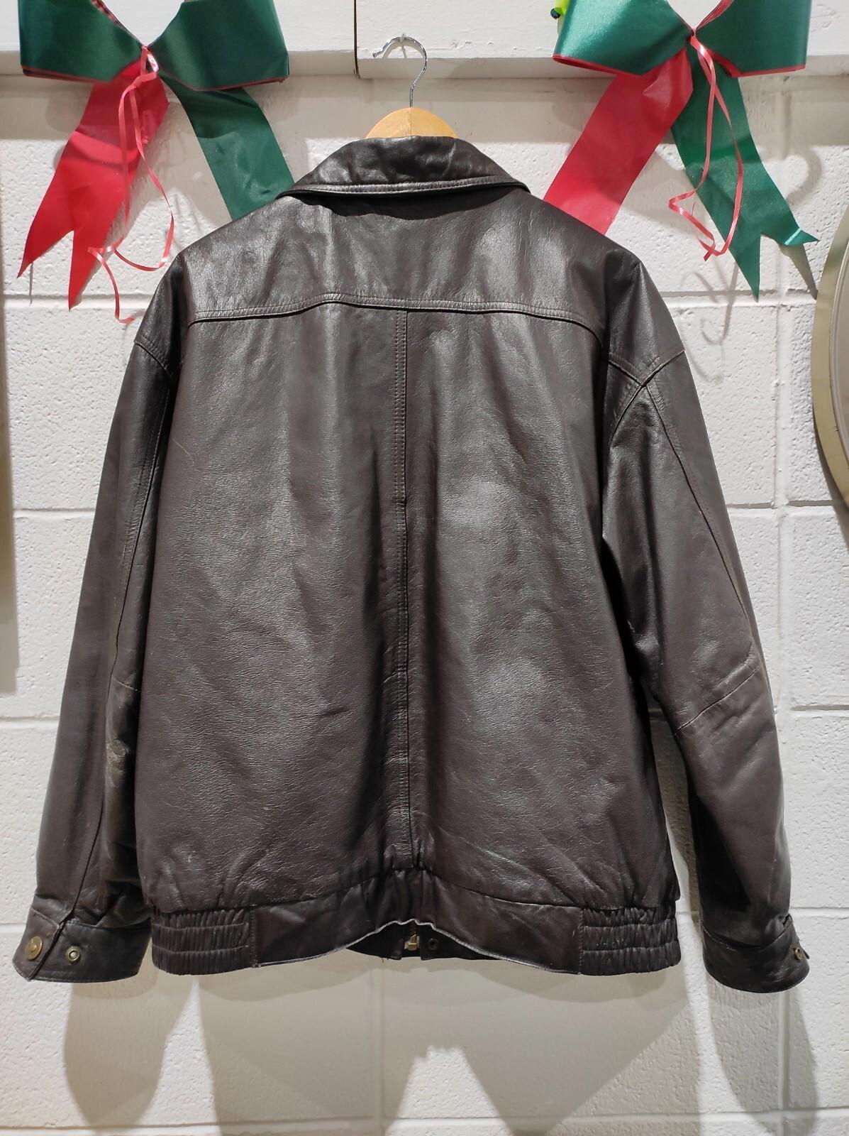 Vintage 90s Cricketeer Bomber Pilot Jacket Size L