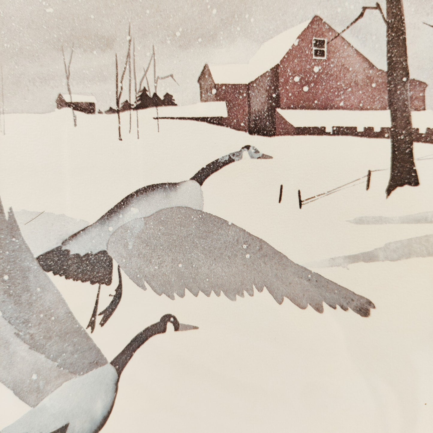 Henderson Framed Prints - Winter Scenes with Geese