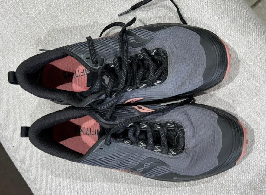 Saucony Peregrine 12 GTX Charcoal Women's Size 7
