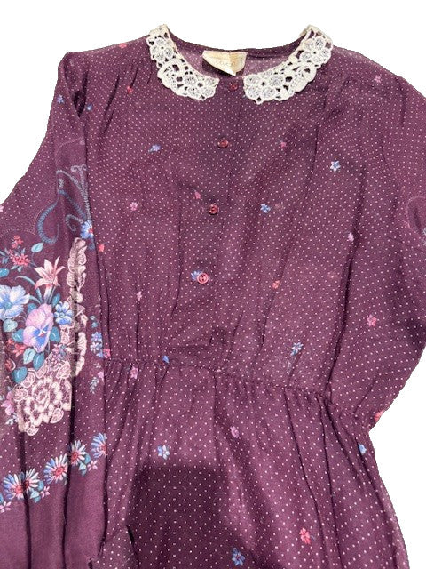 Vintage Dress Long Sleeve