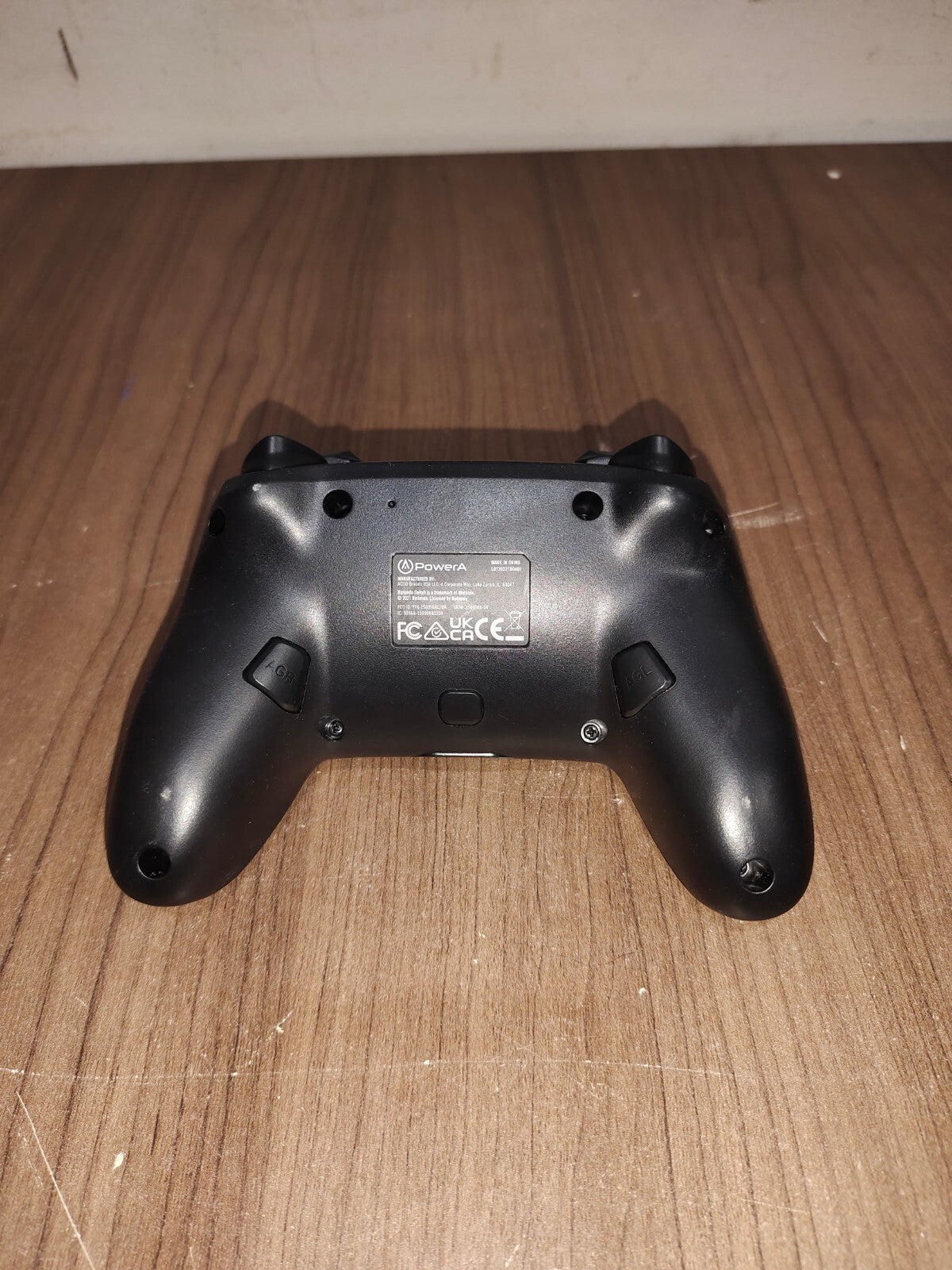 PowerA Enhanced Wireless Nintendo Switch Controller Black -S19 1509988-04