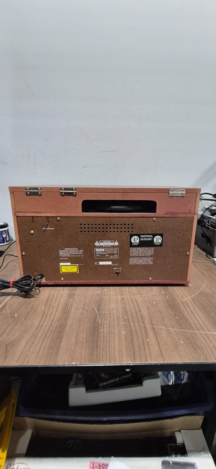 Nostalgia - TEAC Stereophonic GF-300, Record Player Radio Cassette and CD Player