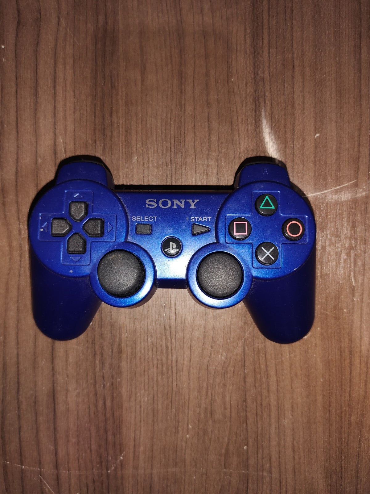 Sony Playstation 3 PS3 Blue DualShock 3 Controller CECHZC2U - Blue