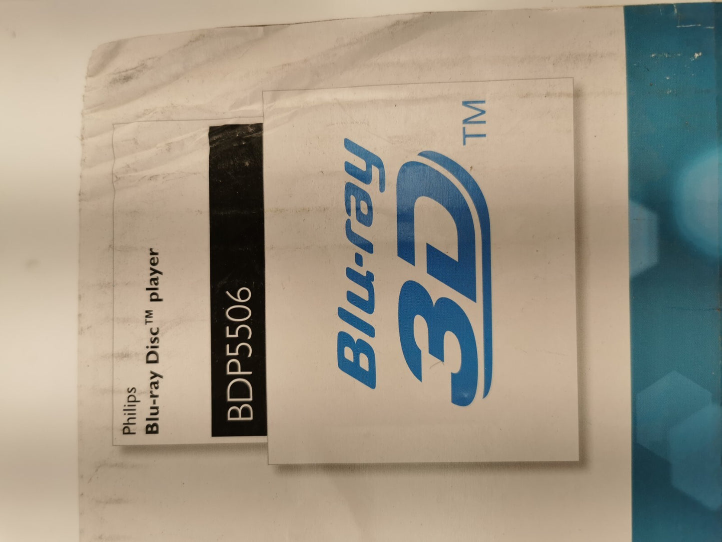 3D Blu-ray Player Phillips BDP5506 Blu-Ray Tested Working W/Remote & box