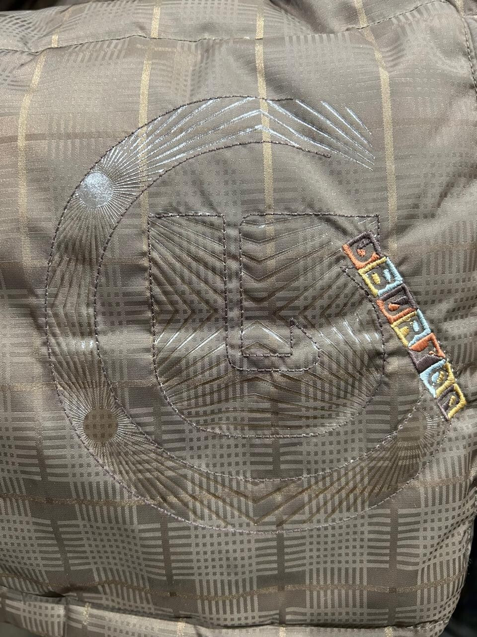 Burton Men's Brown Puffer Winter Snowboard Ski Goose Down Jacket Size L