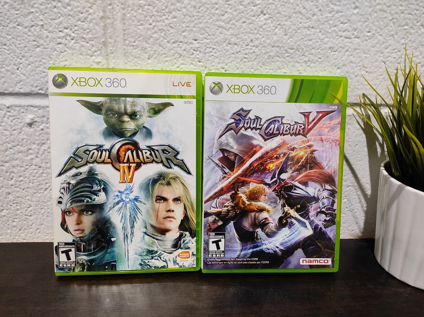 Soul Calibur IV & V Xbox 360