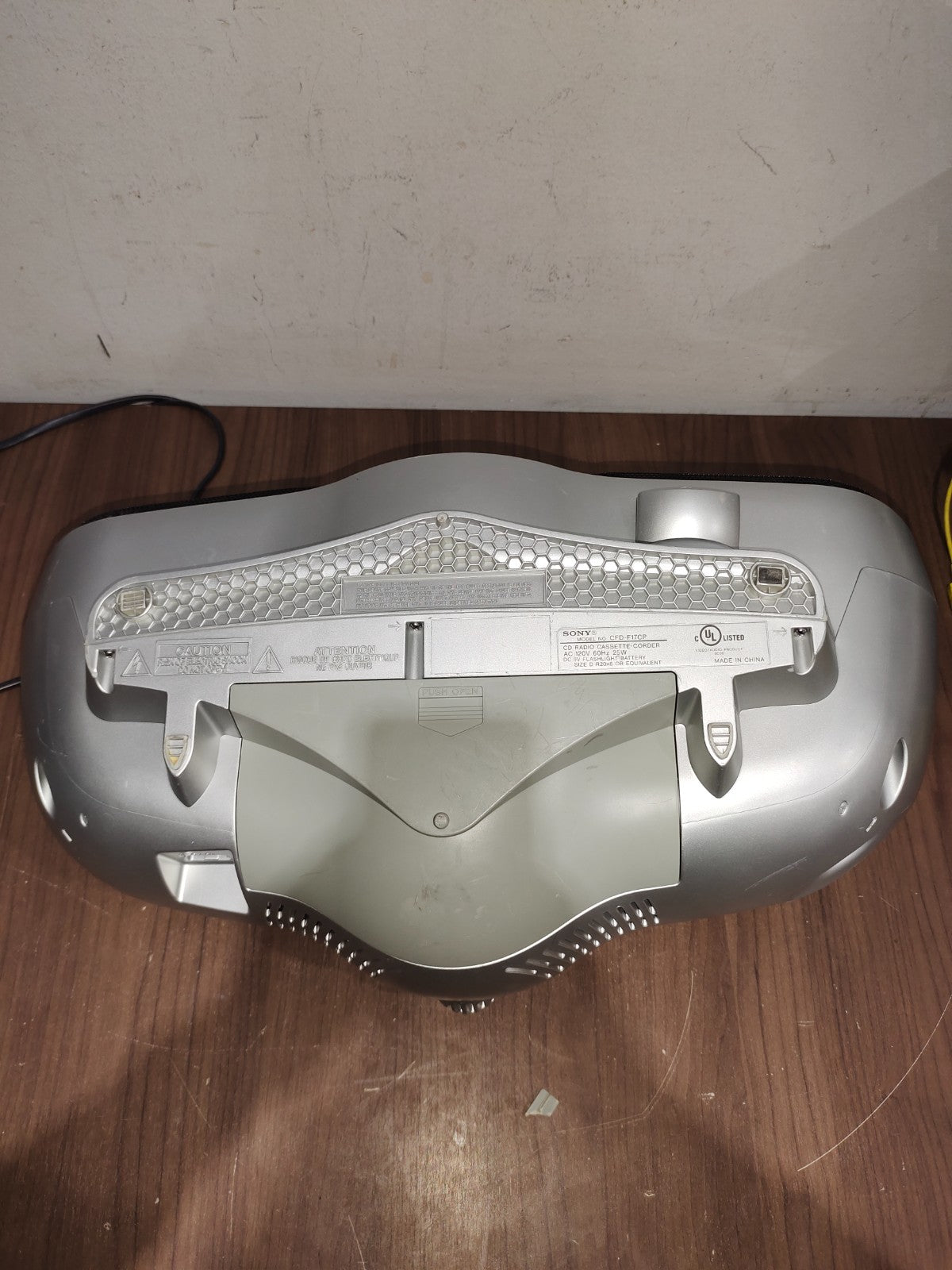 Sony CFD-F17CP CD - Radio - Cassette Recorder Boombox
