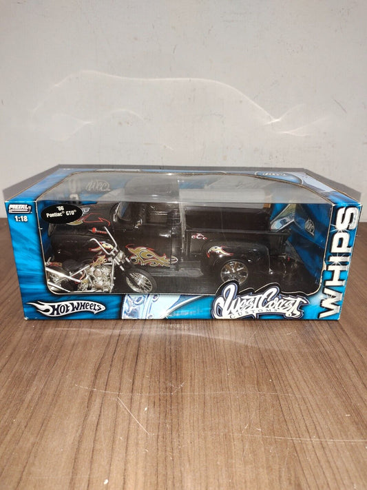 Hot Wheels 1956 Ford Pickup Truck & Chopper Set 1:18 Model Toy