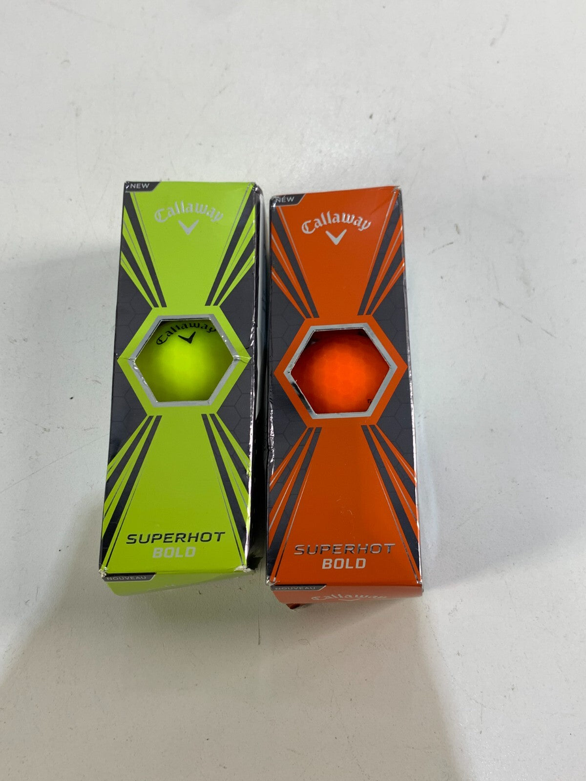 lot of 2 Callaway Superhot Golf : Balls 3 in one Pack