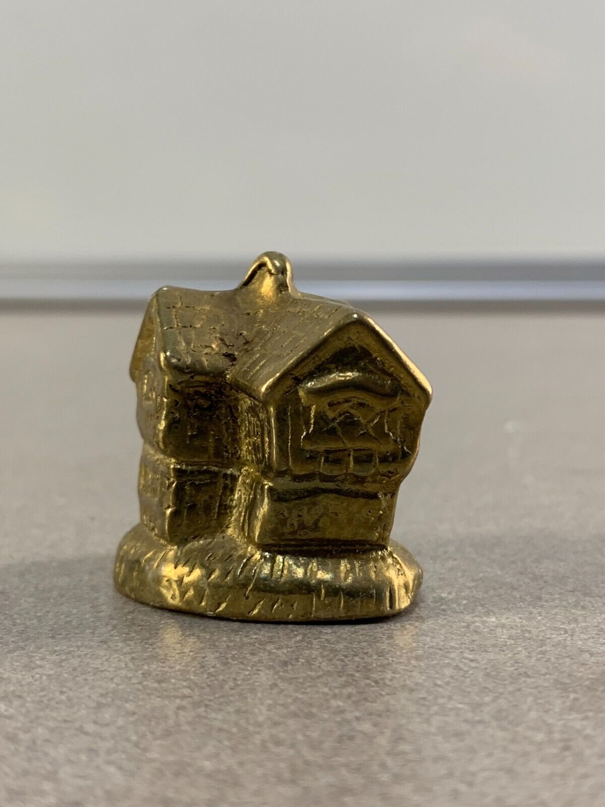 Miniature Solid Brass House.