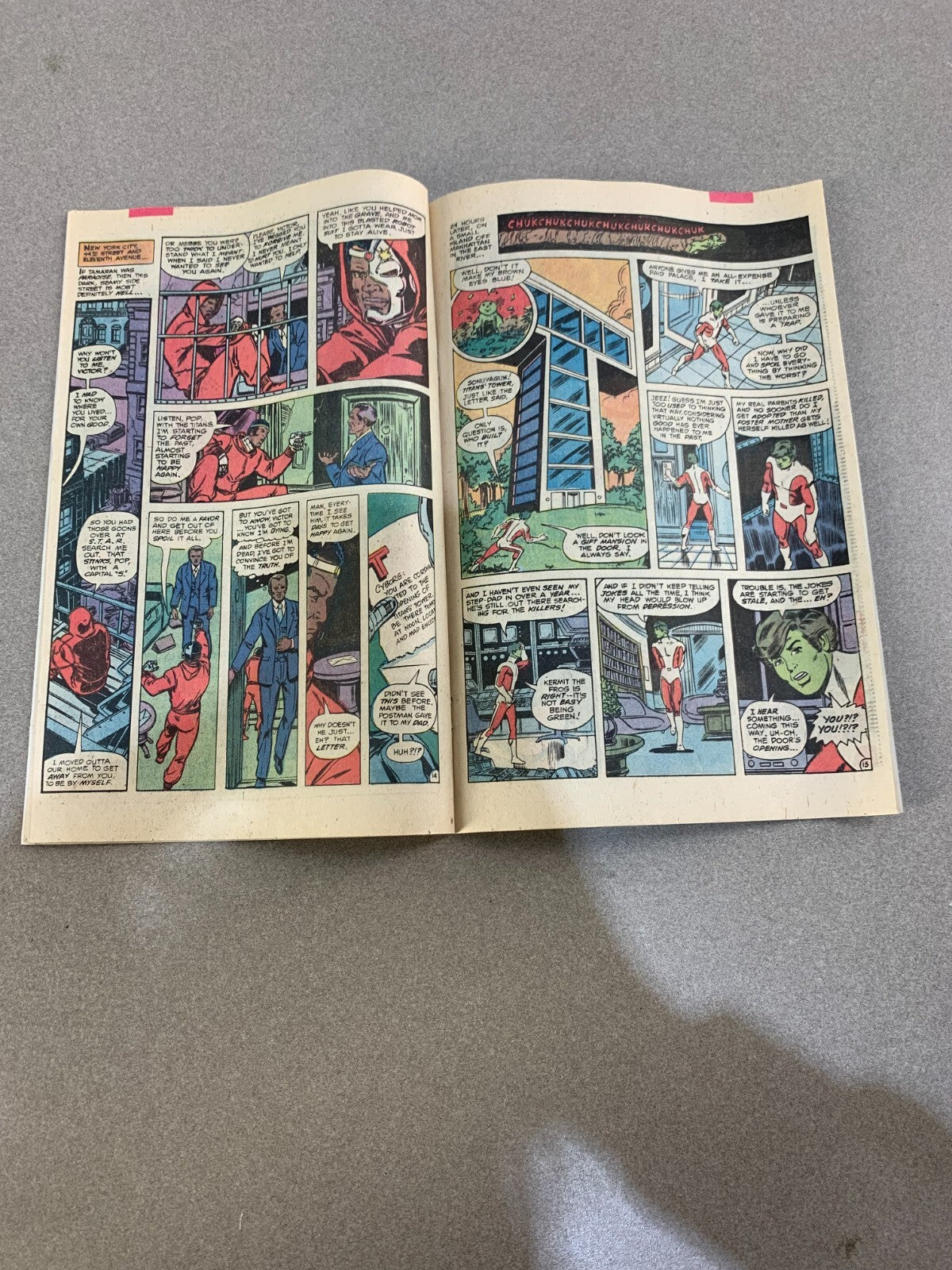 New Teen Titans #3, Apparent George Perez Signature, NM, 1st Print, 1980