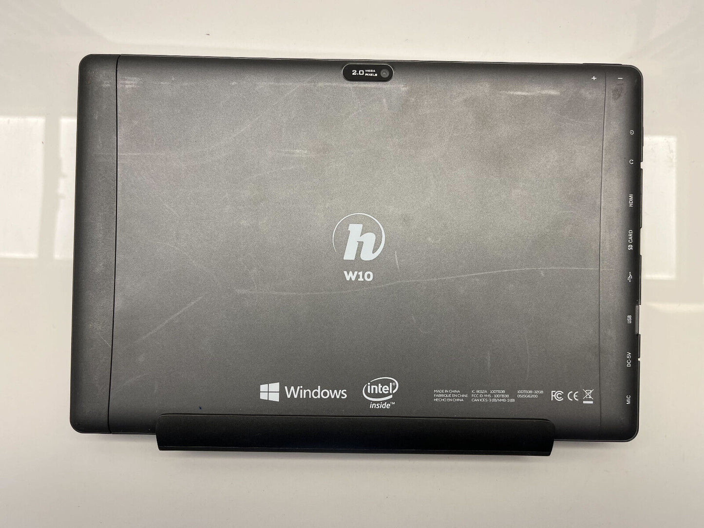 Hipstreet 10DTB38-32GB Tablet PC Atom Z3735F @ 1.33 GHz 2GB RAM 32GB eMMC Win 10