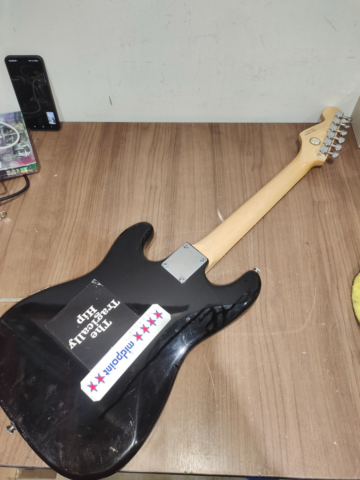 SQUIER MINI BY FENDER ELECTRIC GUITAR - Needs String Replacement