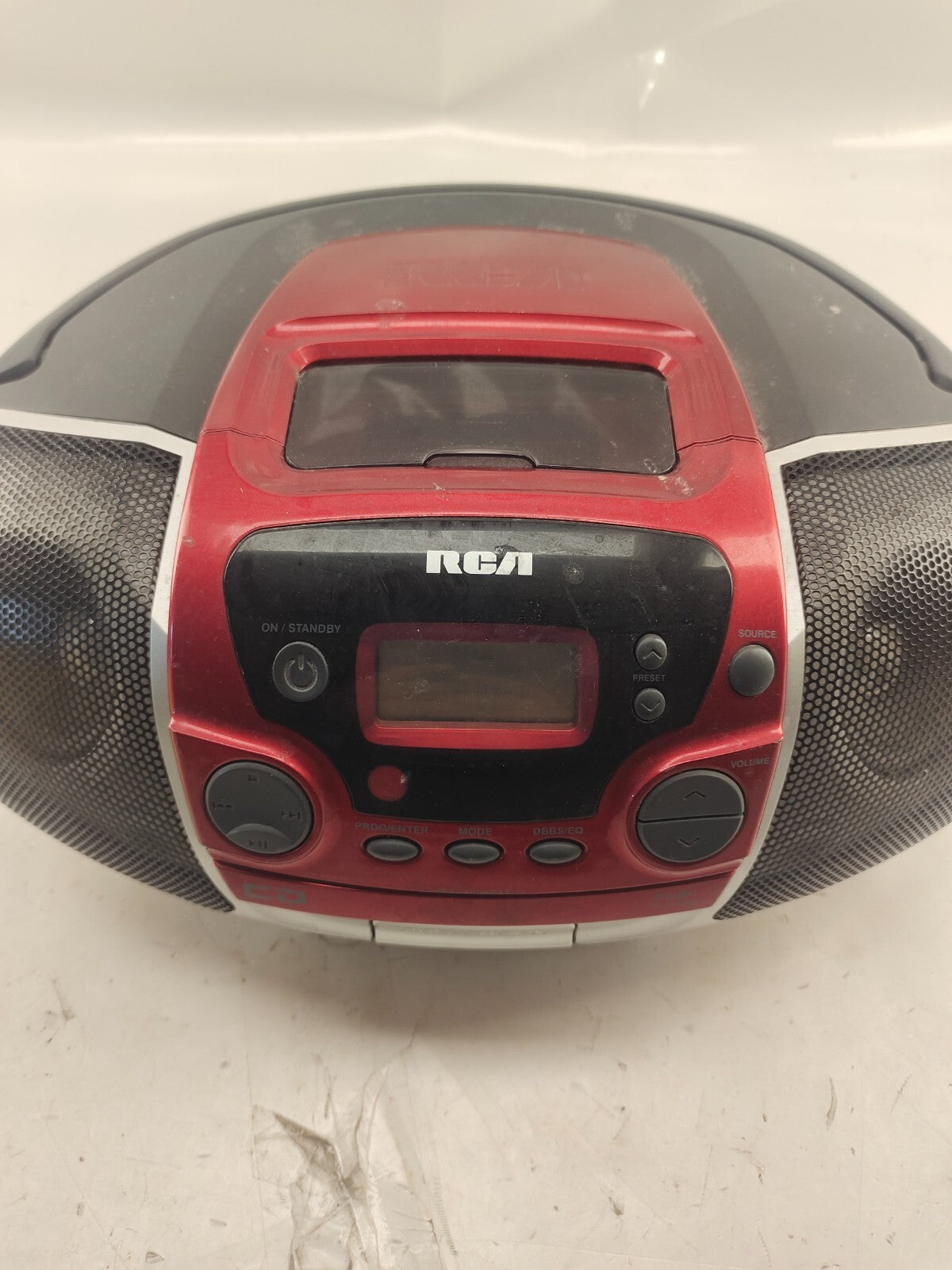 RCA RCD175-A CD Radio Boombox Disc Cassette Player Audio 3.5mm AUX in MP3 iPod