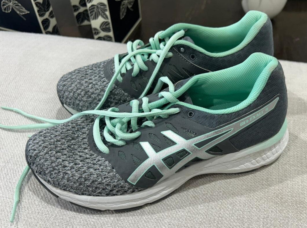 Asics Ortholite Mid Grey/Silver Gel EXALT 4 Women's Size 6