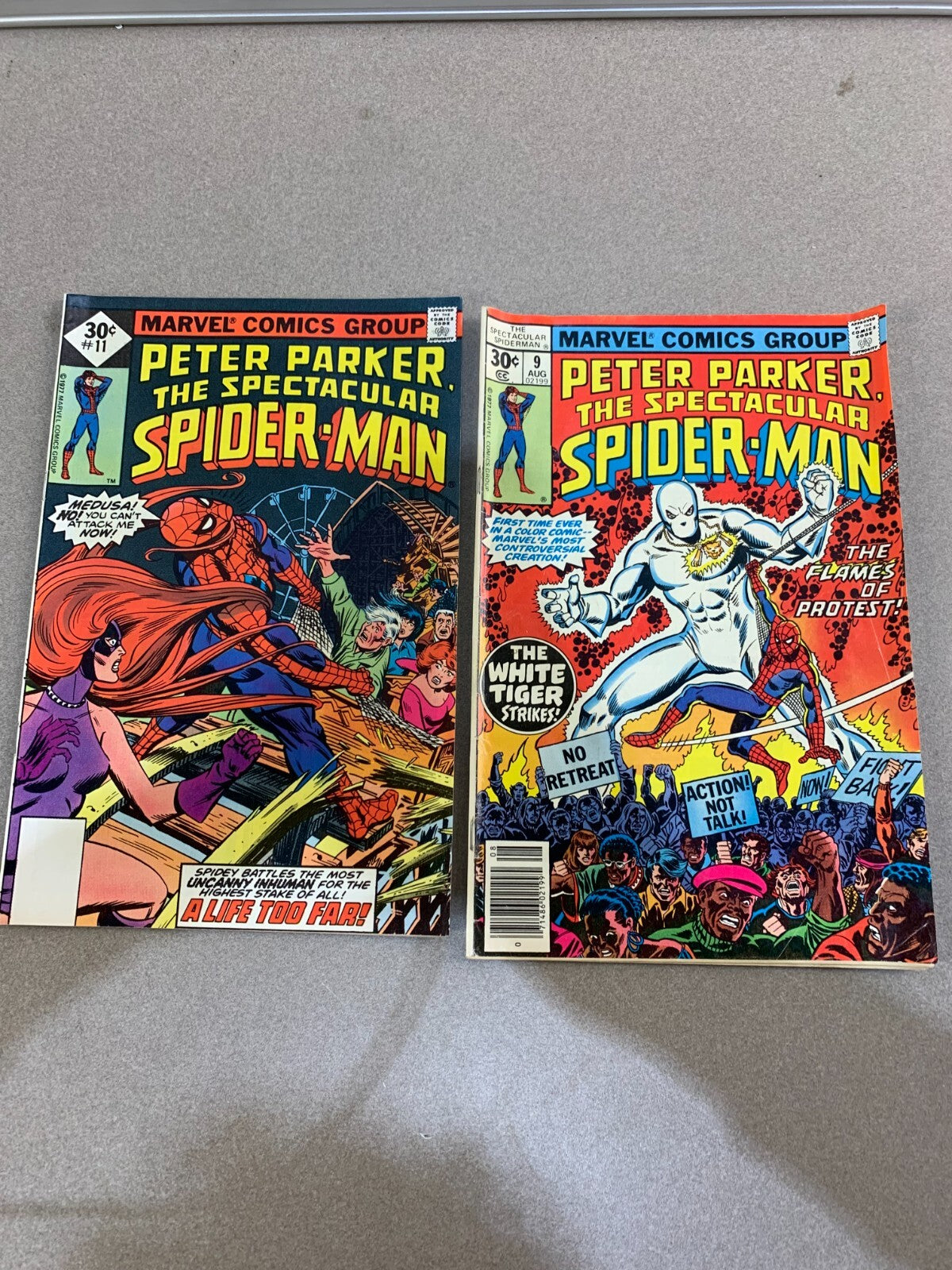 Peter Parker The Spectacular Spider-Man #11 & #9