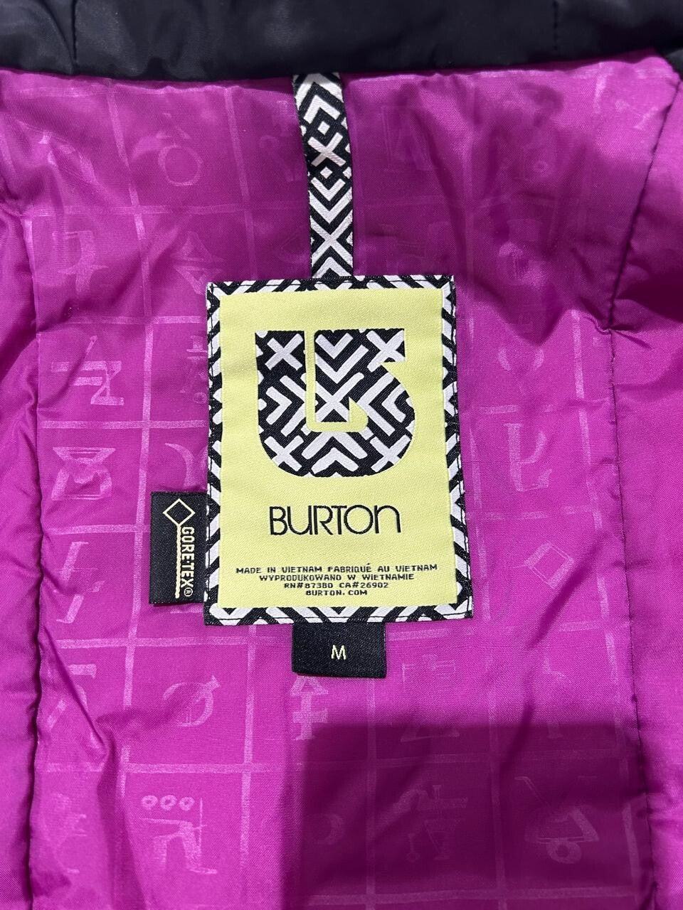 Burton Gore-Tex Ski/Snowborad Jacket Women's Bright Pink Size M