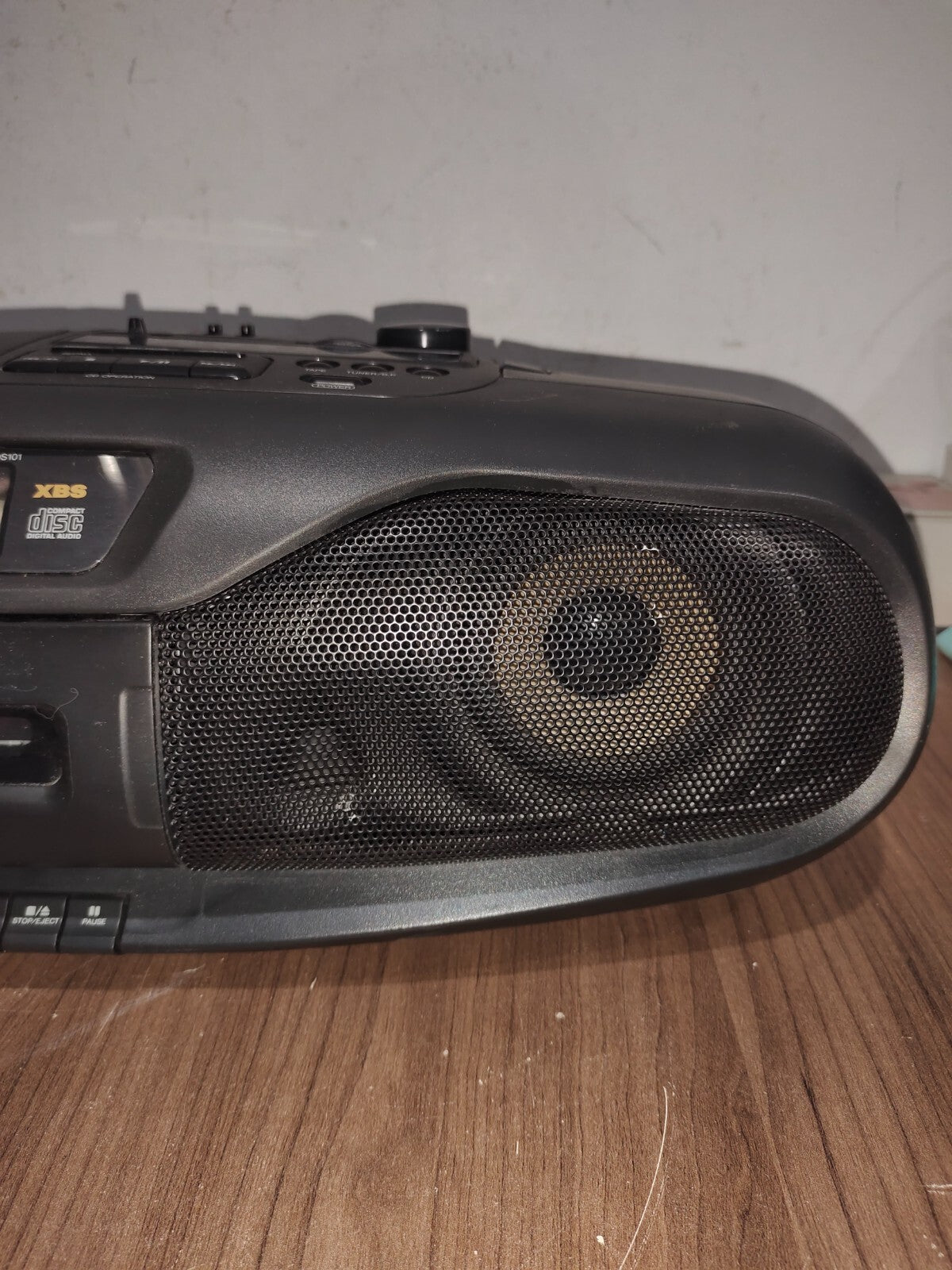 Panasonic RX-DS101 Cassette Player / Recorder Radio CD Boom Box Ghetto Blaster