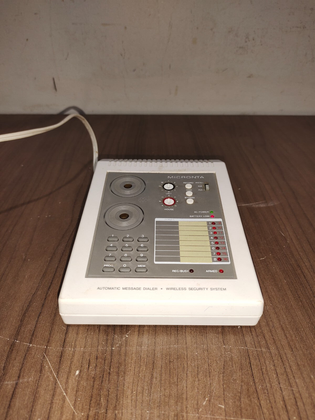 Micronta Home Remote Control System Console Dialer - 61-2609R