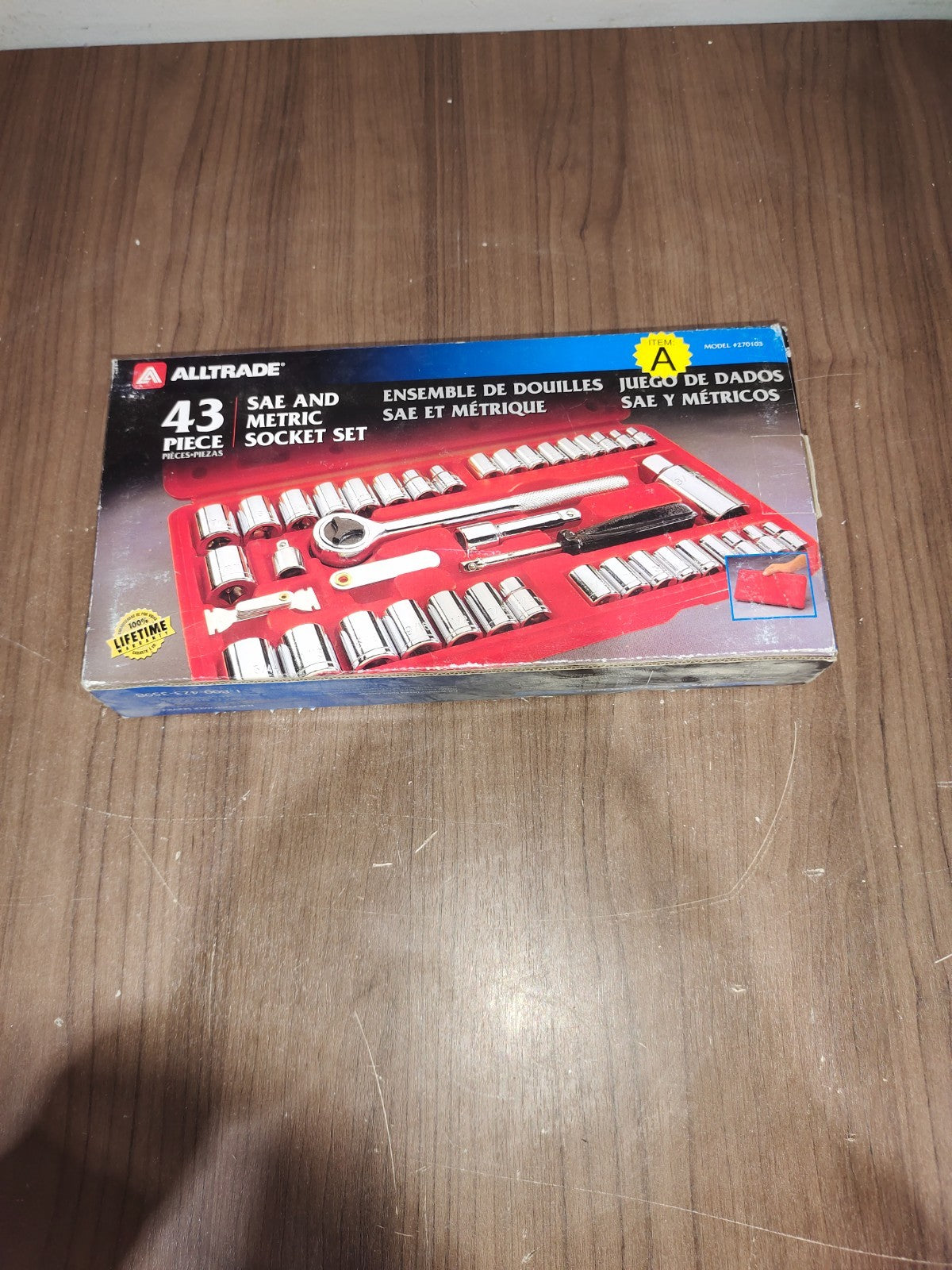 AllTrade 43 Pieces - Sae And Metric Socket Set