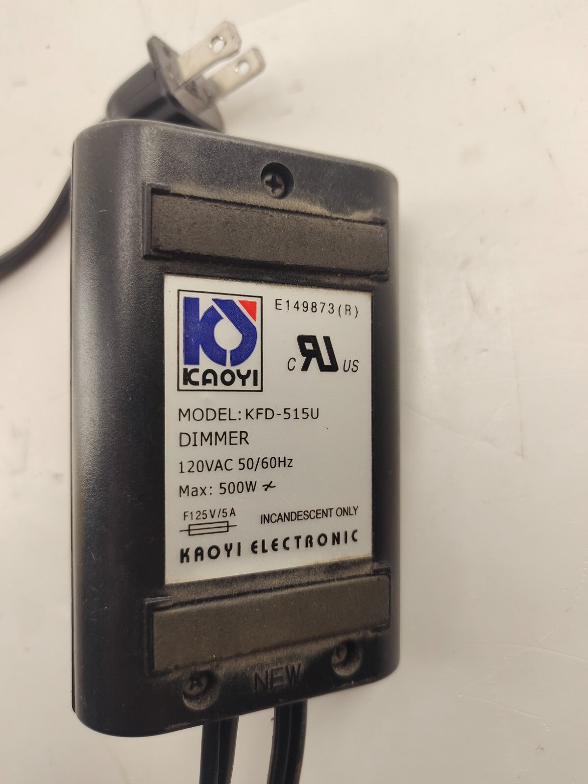 Vintage MCM Mid Century Modern Mod Kaoyi Plastic Floor Lamp Uplighting