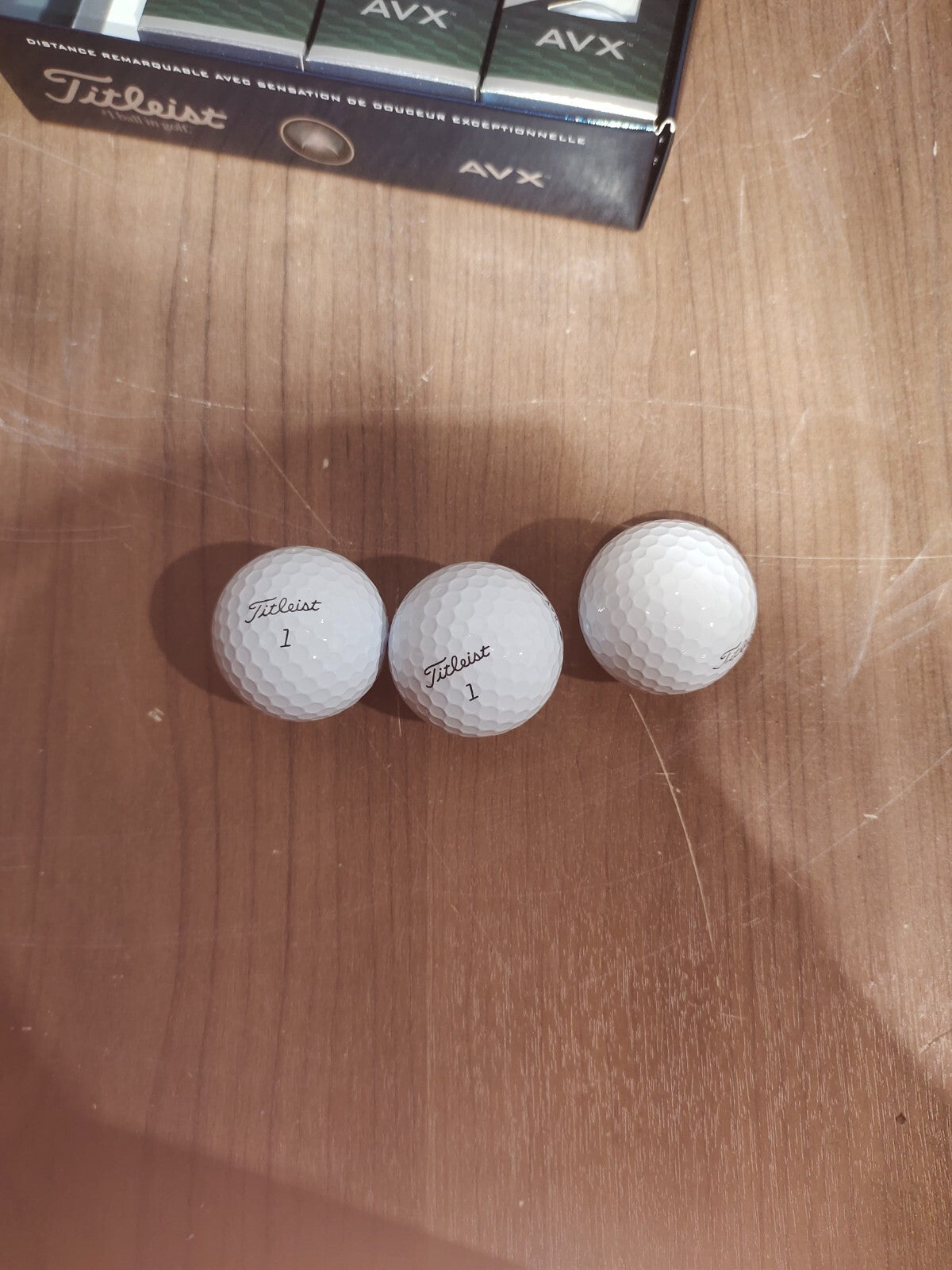 Titleist AVX golf Balls 2019 - 1 Dozen NIB