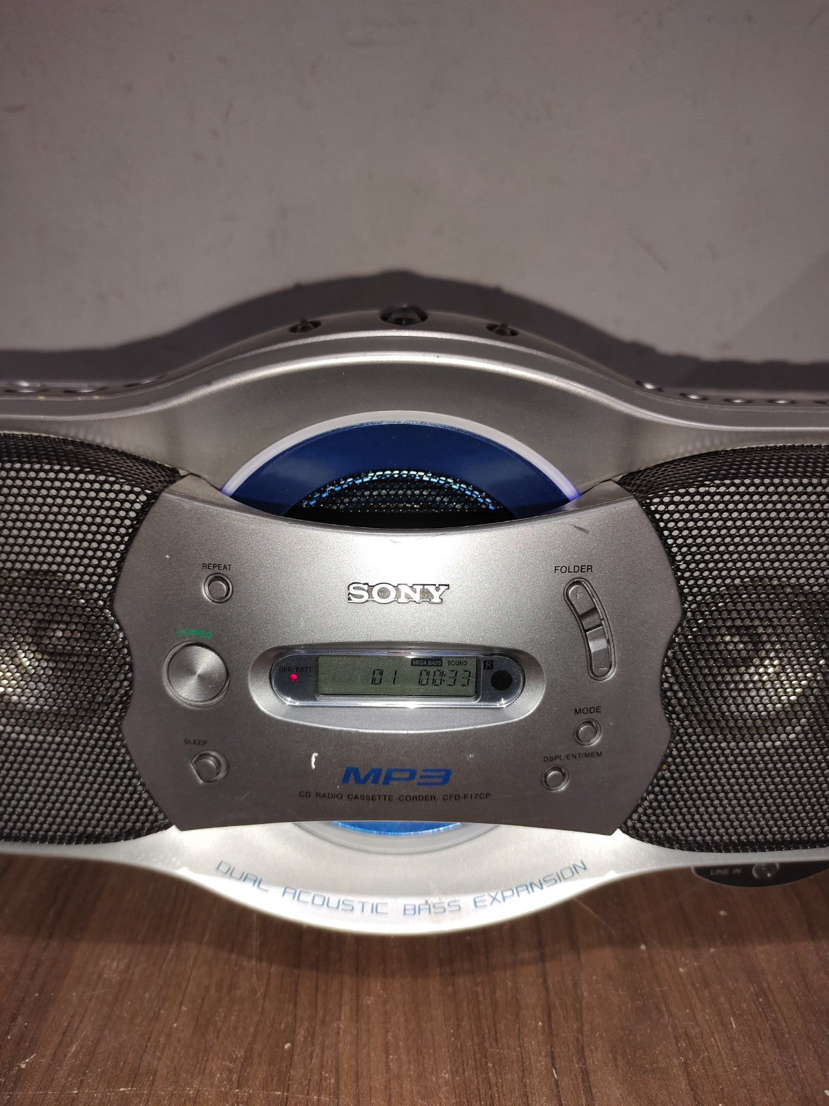 Sony CFD-F17CP CD - Radio - Cassette Recorder Boombox
