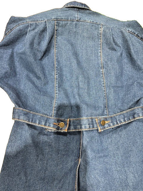 Vintage Denim Long Coat