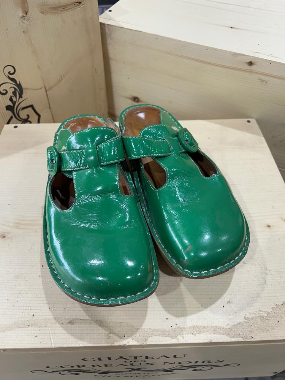 Alegria Clogs By PG Lite Women's size 9 Color Green