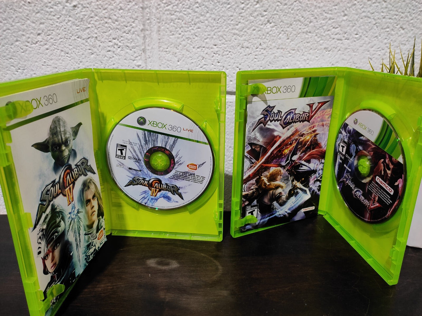 Soul Calibur IV & V Xbox 360