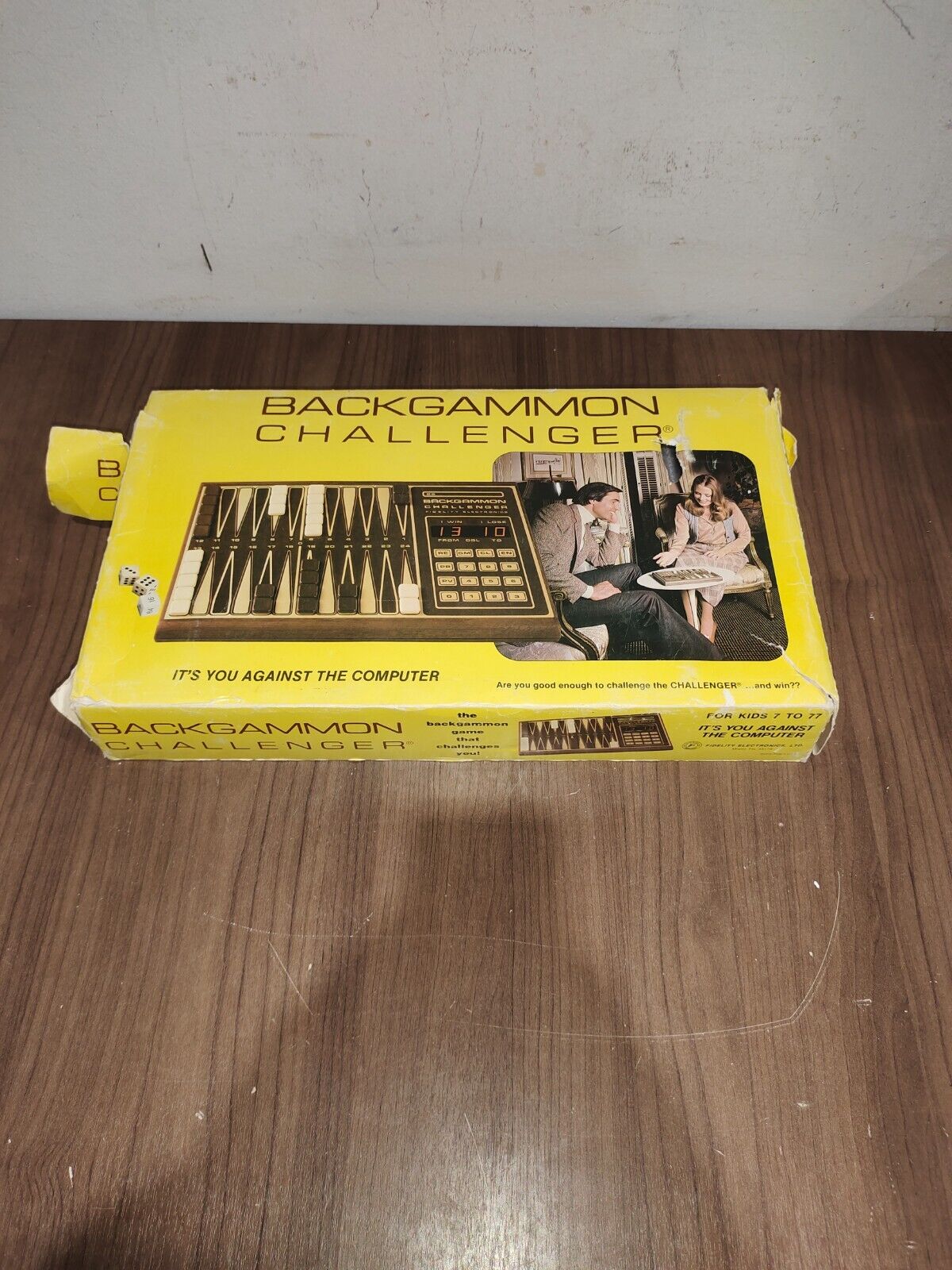 Vintage Backgammon Challenger - Electronics Work