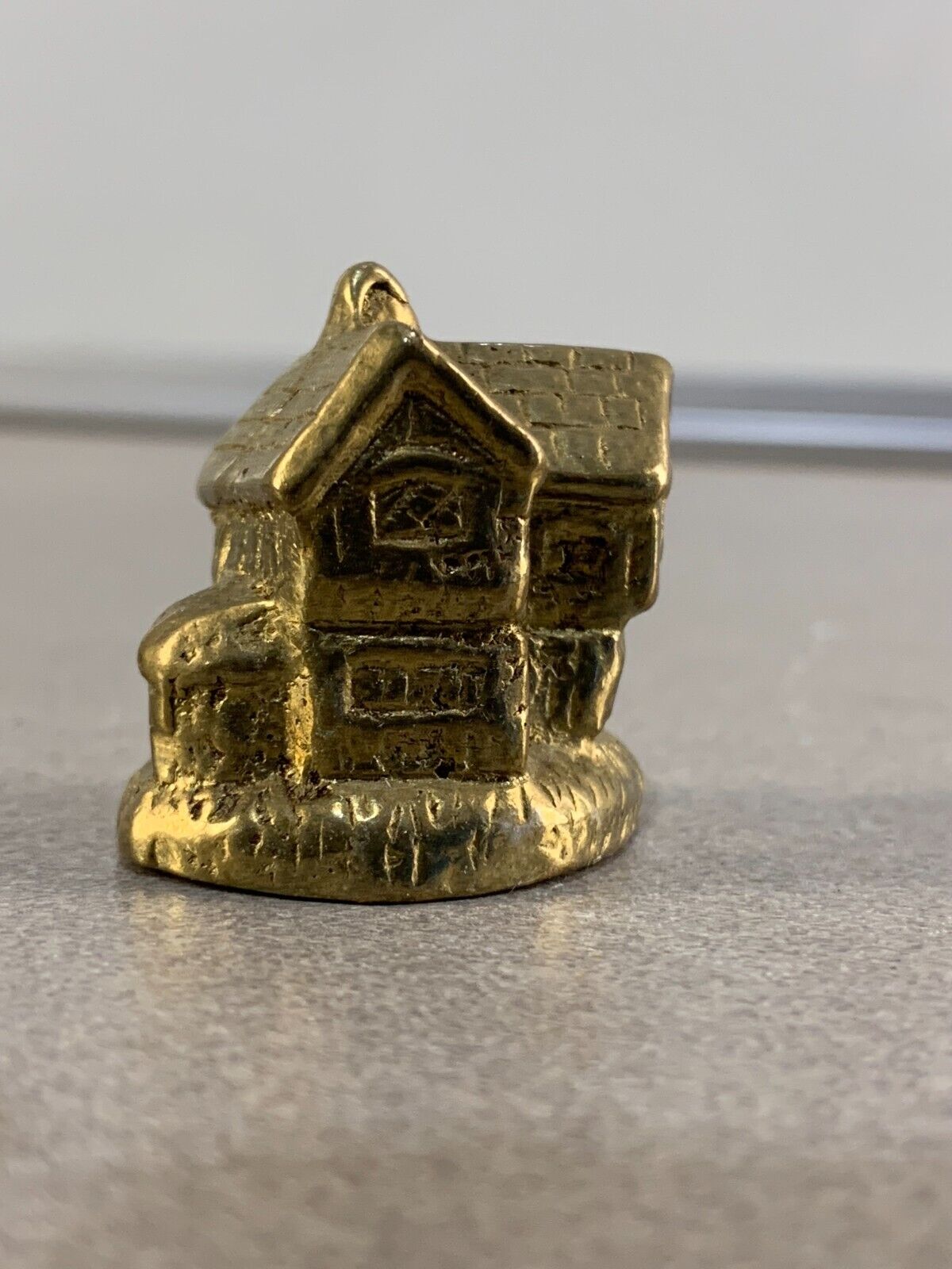 Miniature Solid Brass House.