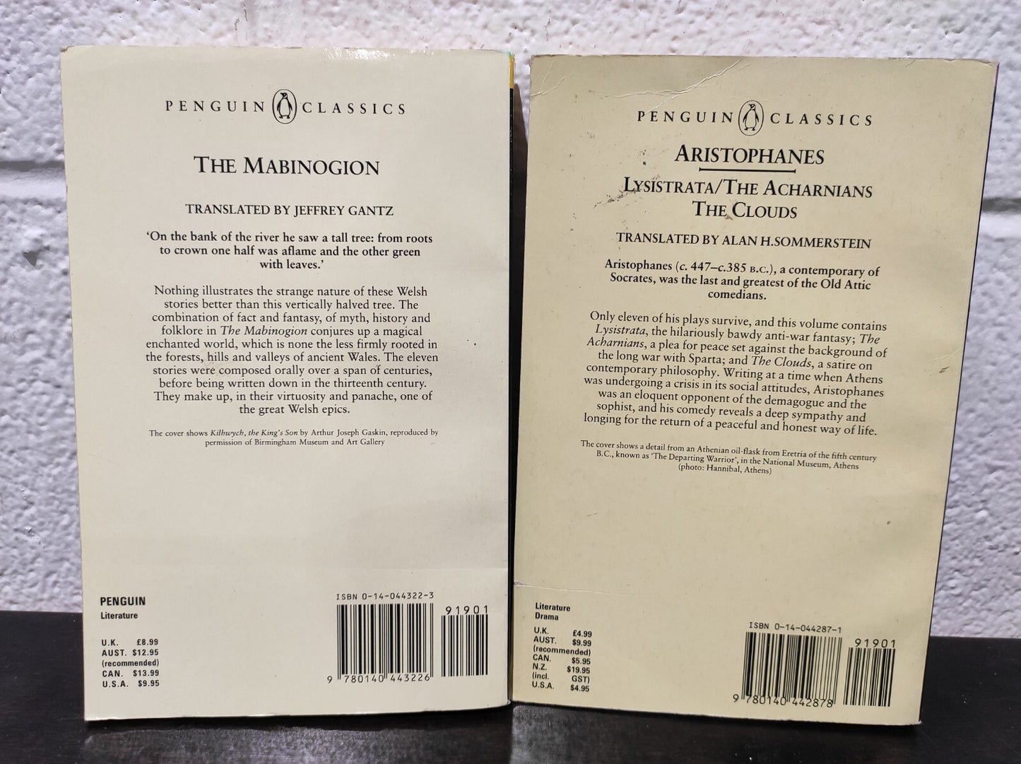 Lot of 4 Vintage Penguin Classics Books